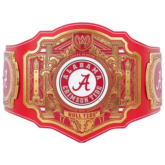 WWE Alabama Crimson Tide College Legacy Championship Belt Championship Belt WWF Belt