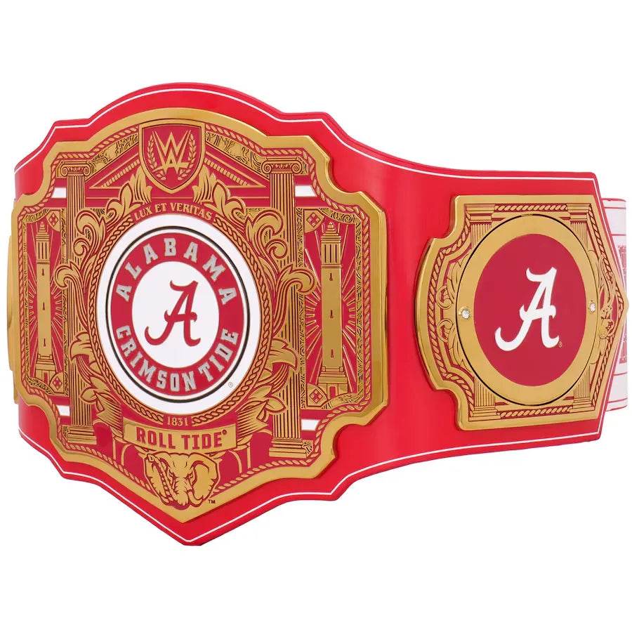 WWE Alabama Crimson Tide College Legacy Championship Belt Championship Belt WWF Belt