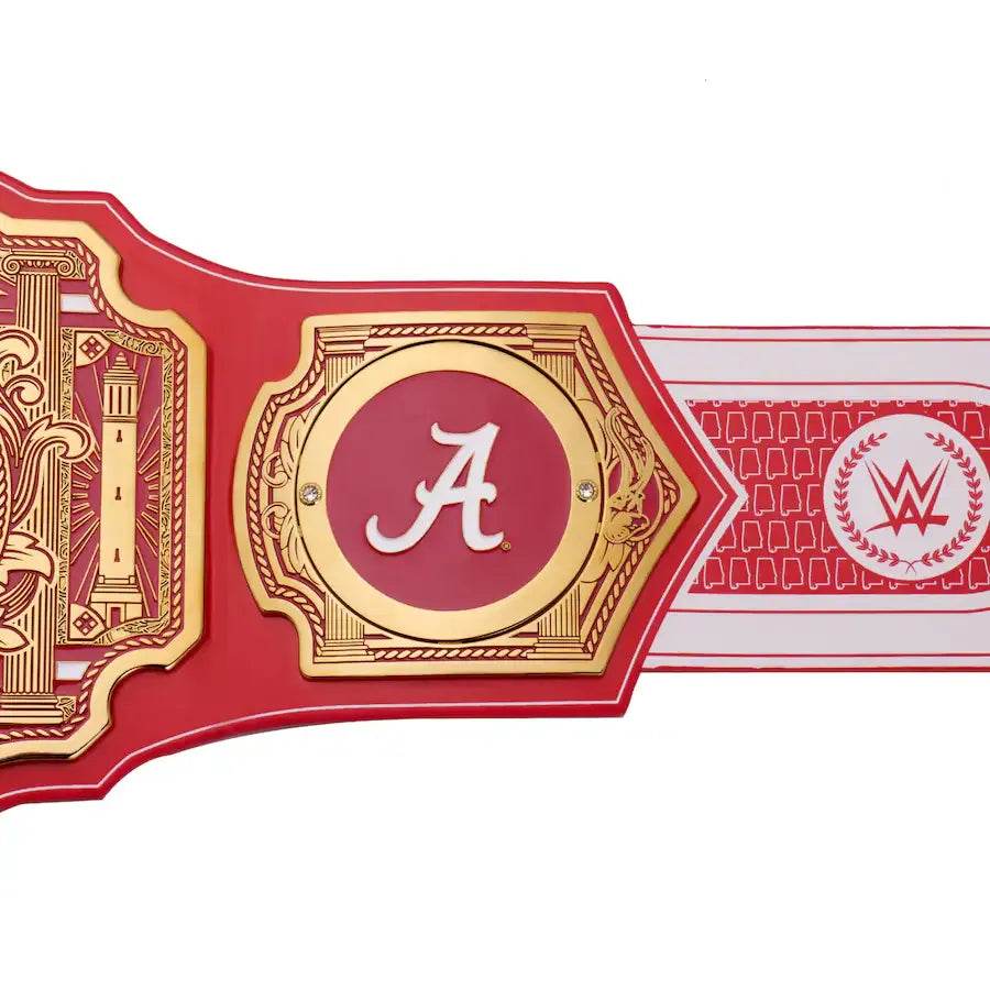 WWE Alabama Crimson Tide College Legacy Championship Belt Championship Belt WWF Belt