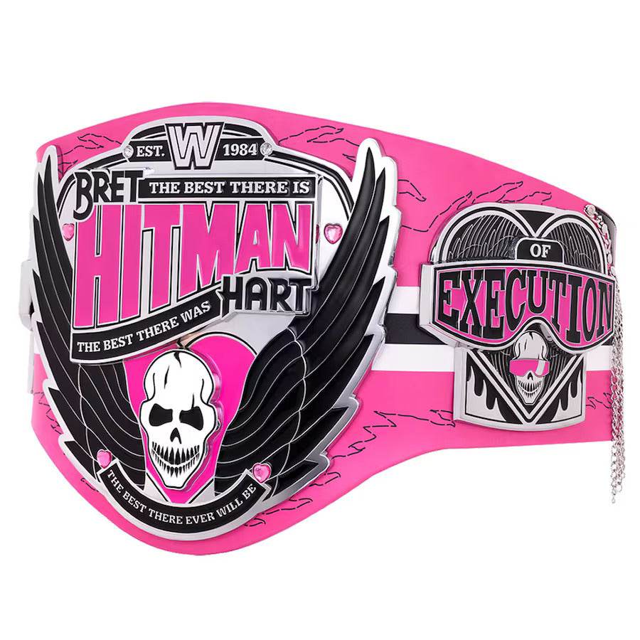 WWE Bret Hart Legacy Championship Replica Title Belt Championship Belt WWF Belt