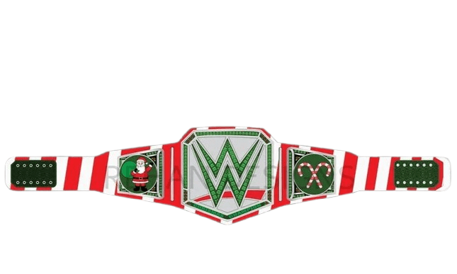 WWE Christmas Championship Title Belt Championship Belt WWF Belt