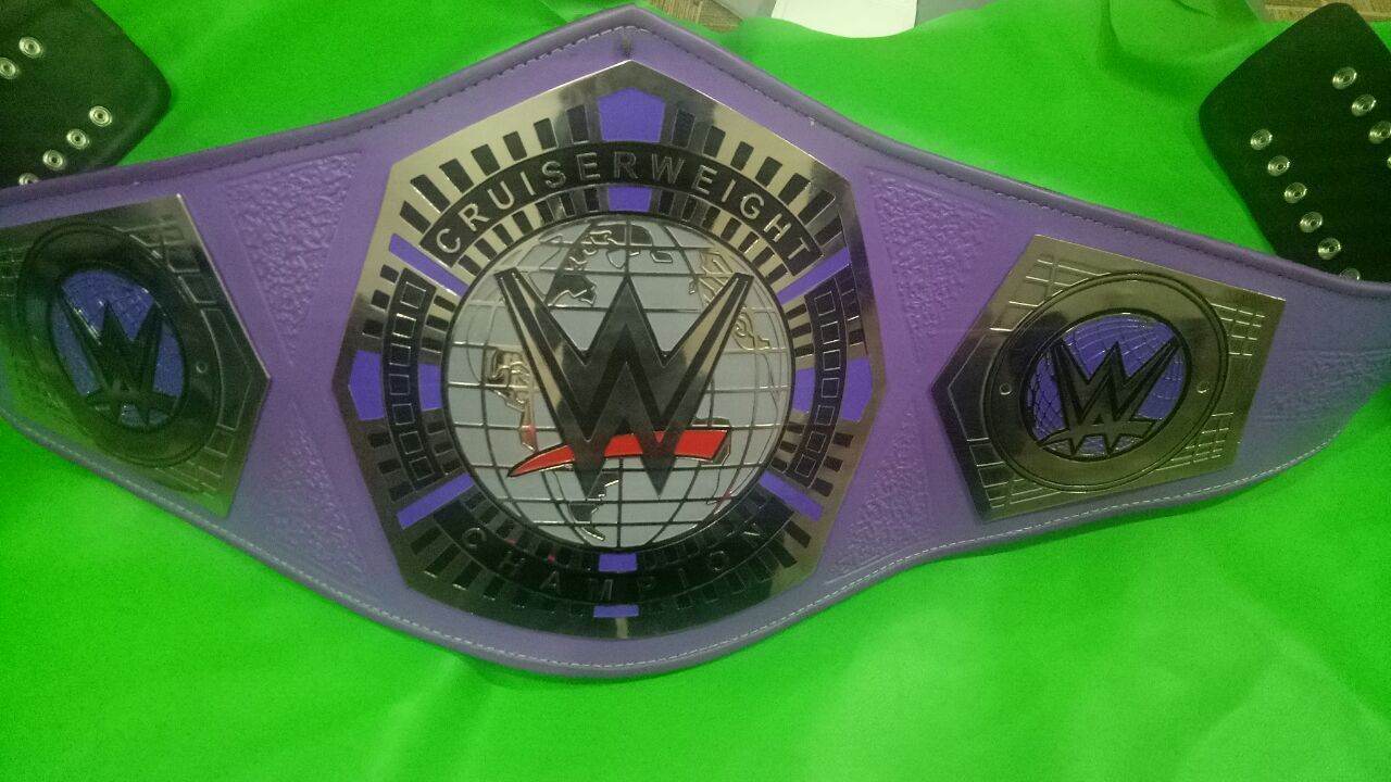 WWE Cruiser weight Wrestling Championship Title Belt Championship Belt WWF Belt