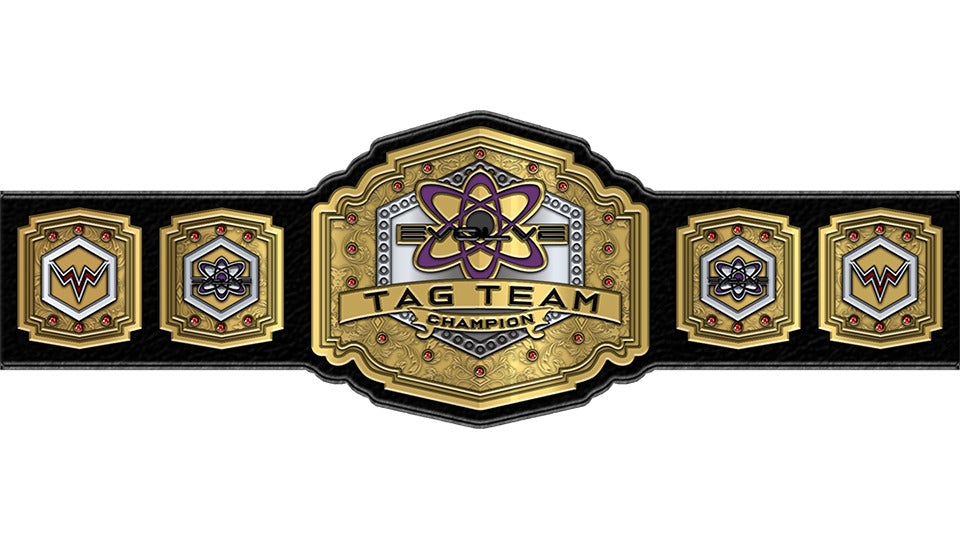 WWE Evolve Tag Team Championship Belt 1