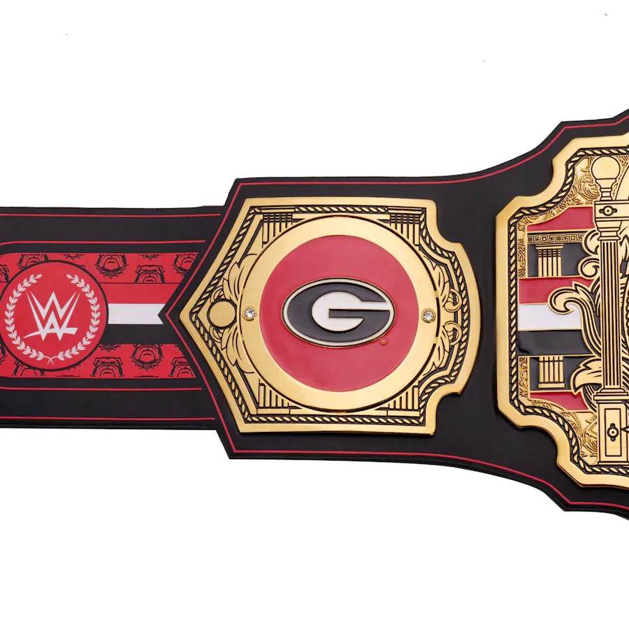 WWE Georgia Bulldogs College Legacy Championship Title Belt Championship Belt WWF Belt