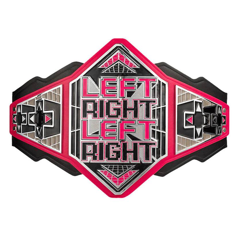WWE Left Right Left Right LRLR Wrestling Championship Title Belt Championship Belt WWF Belt
