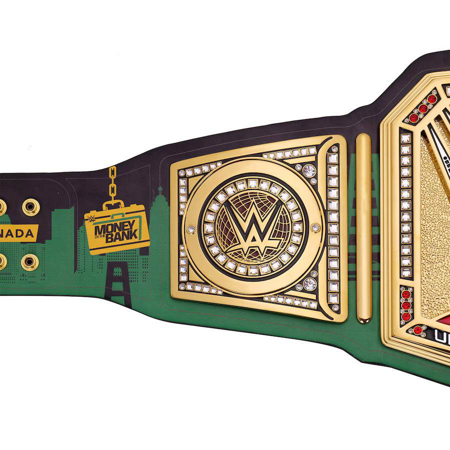 WWE Money in the Bank 2024 Limited Edition Championship Title Belt Championship Belt WWF Belt