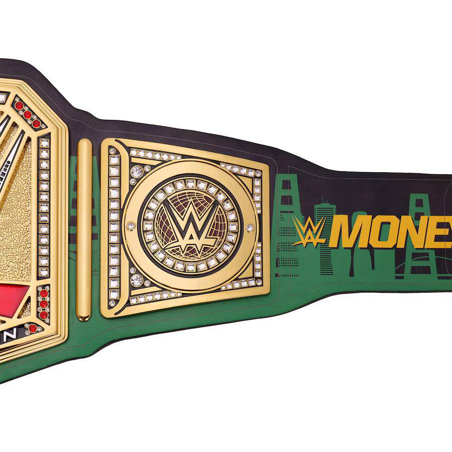 WWE Money in the Bank 2024 Limited Edition Championship Title Belt Championship Belt WWF Belt