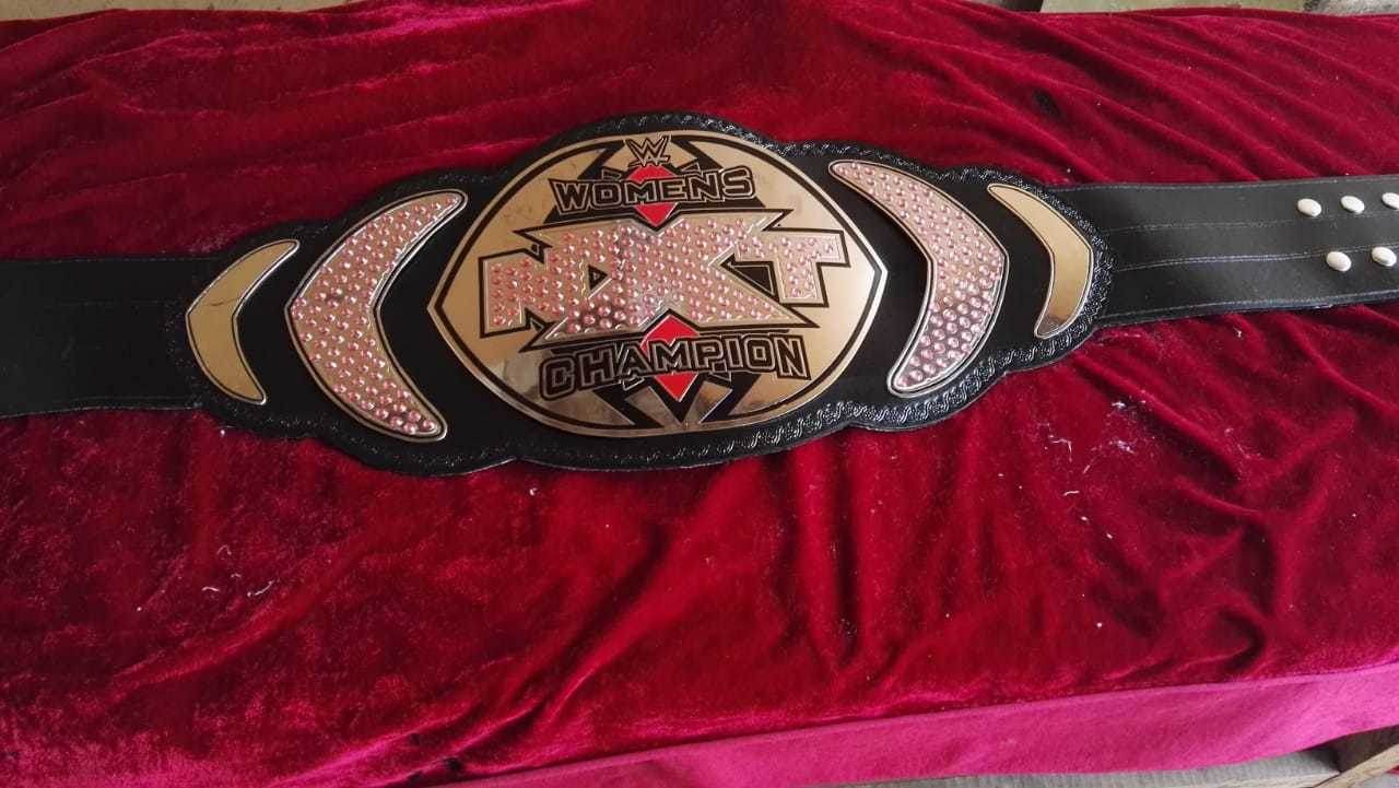 WWE NXT Women's Championship Real Leather Title Belt Championship Belt WWF Belt