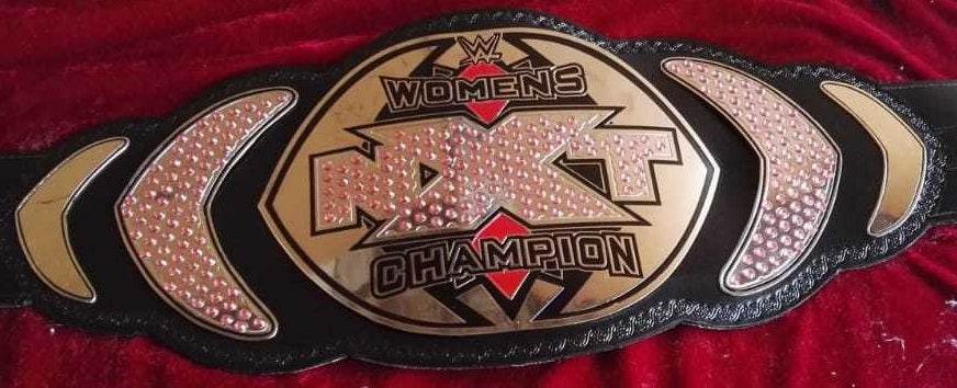 WWE NXT Women's Championship Real Leather Title Belt Championship Belt WWF Belt