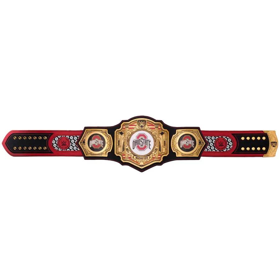 WWE Ohio State Buckeyes College Legacy Championship Title Belt Championship Belt WWF Belt