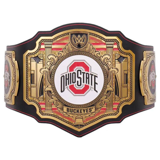 WWE Ohio State Buckeyes College Legacy Championship Title Belt Championship Belt WWF Belt