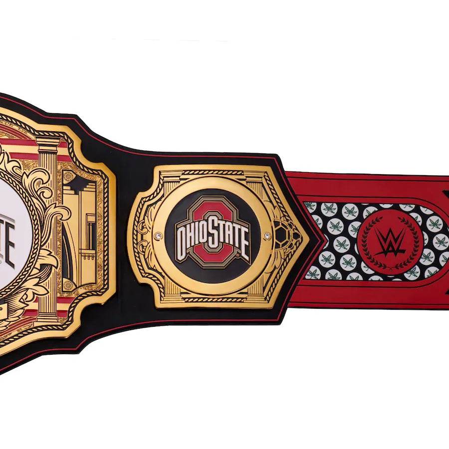 WWE Ohio State Buckeyes College Legacy Championship Title Belt Championship Belt WWF Belt
