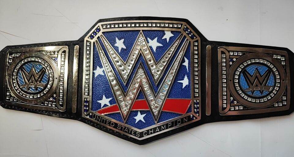 WWE Old School United States Championship Title Belt Championship Belt WWF Belt