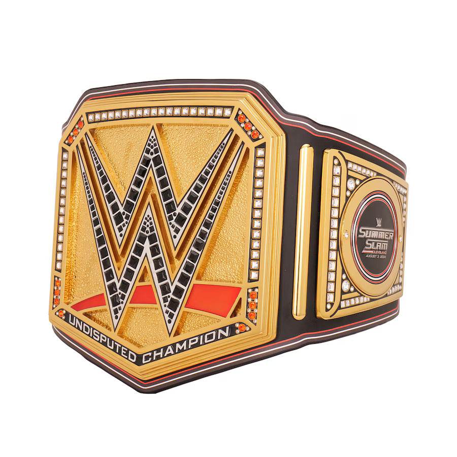 WWE SummerSlam 2024 Limited Edition Undisputed Championship Belt Championship Belt WWF Belt