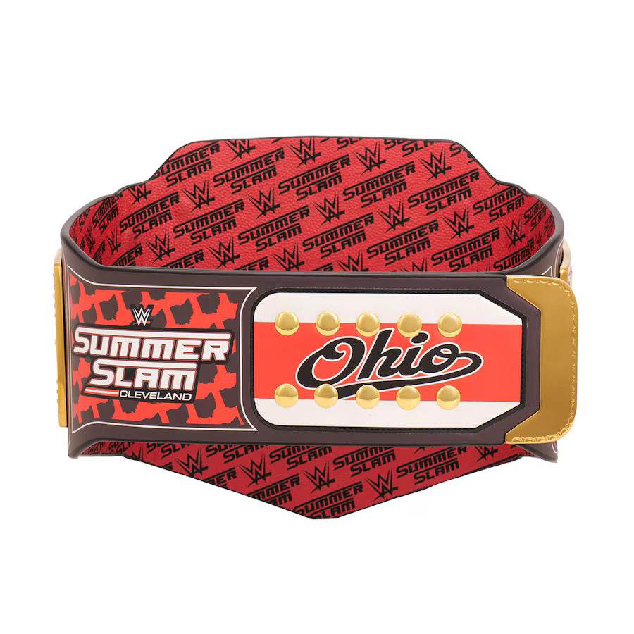 WWE SummerSlam 2024 Limited Edition Undisputed Championship Belt Championship Belt WWF Belt
