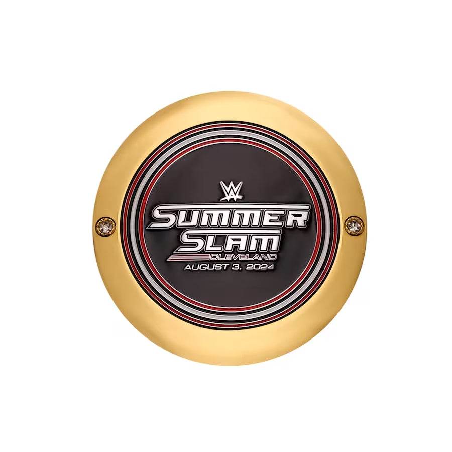 WWE SummerSlam 2024 Side Plates Box Set Championship Belt WWF Belt