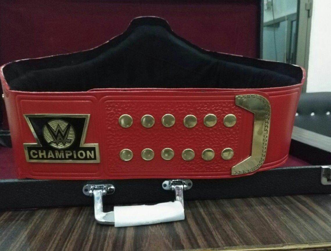 WWE Universal Championship Genuine Leather Belt Championship Belt WWF Belt