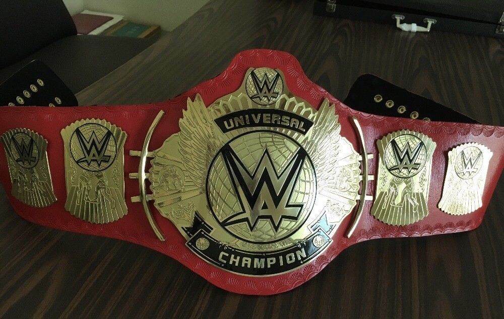 WWE Universal Championship Genuine Leather Belt Championship Belt WWF Belt