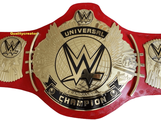 NEW Design WWE Universal Championship Replica Title Belt Championship Belt WWF Belt
