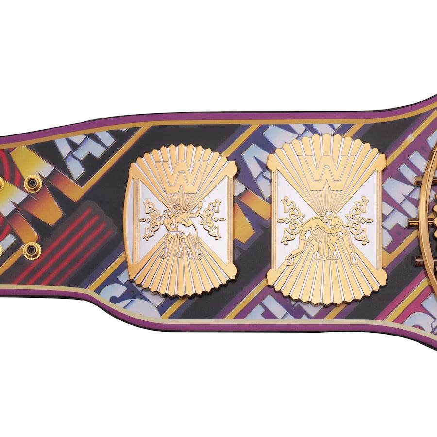 WWE Winged Eagle 40 Years Of WrestleMania Replica Title Belt Championship Belt WWF Belt