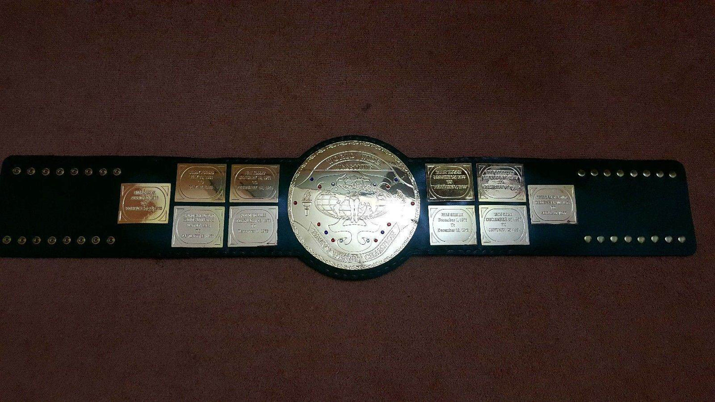 WWF Big Green World Heavyweight Wrestling Champion Title Belt Championship Belt WWF Belt