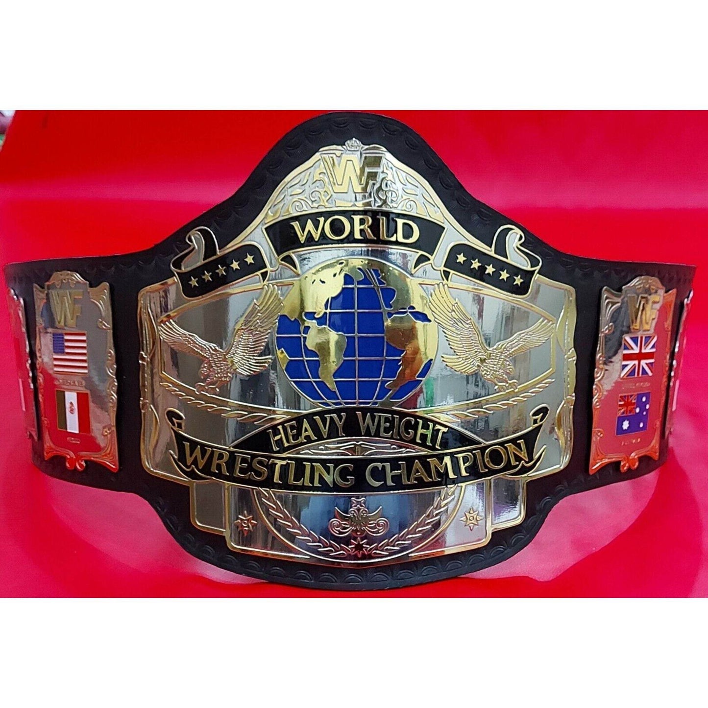WWF Hulk Hogan 86 Wrestling Championship Replica Title Belt Championship Belt WWF Belt