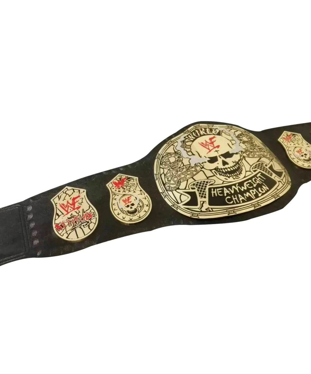WWF Stone Cold Smoking Skull Championship Belt Championship Belt WWF Belt