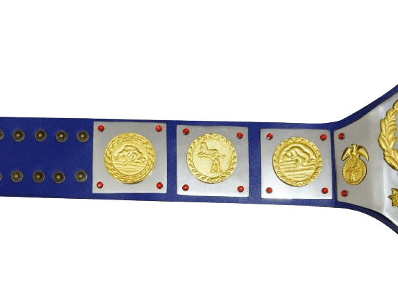 WWWF 82’ Tag Team Old School Championship Trophy Belt Championship Belt WWF Belt