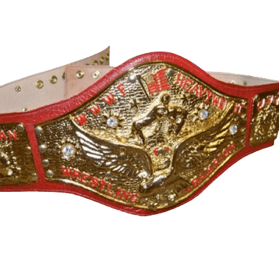WWWF Heavyweight 70’s & Early 80’s Wrestling Champion Belt Championship Belt WWF Belt