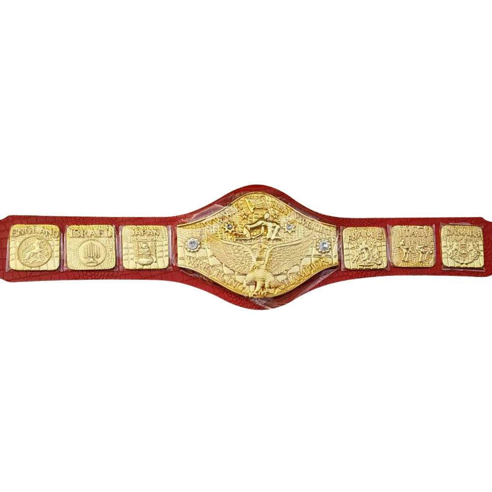 WWWF Bob Bucklend Heavyweight Championship Wrestling Belt Championship Belt WWF Belt
