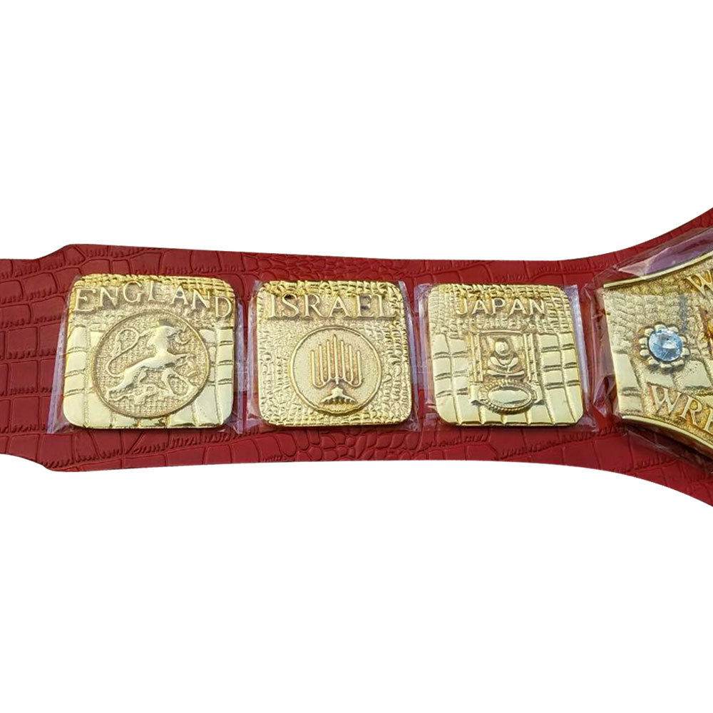 WWWF Bob Bucklend Heavyweight Championship Wrestling Belt Championship Belt WWF Belt