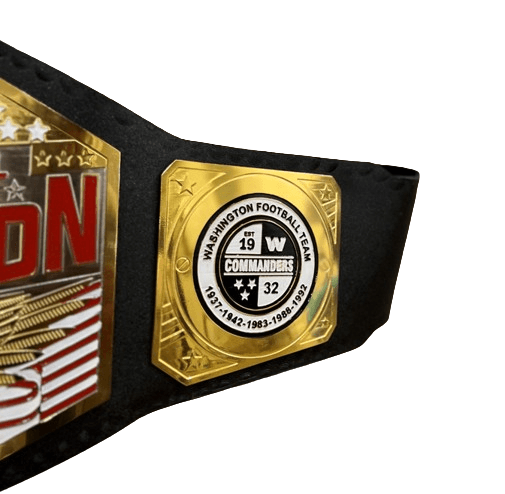 Washington Commanders Redskins NFL Championship Belt Championship Belt WWF Belt