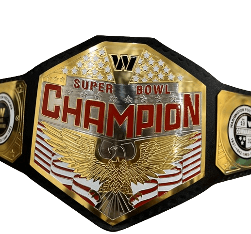 Washington Commanders Redskins NFL Championship Belt Championship Belt WWF Belt