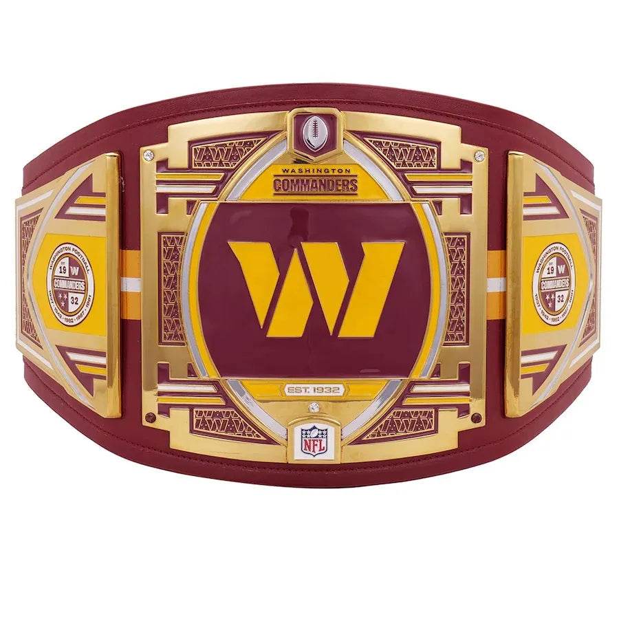 Washington Commanders WWE Legacy Title Belt Championship Belt WWF Belt