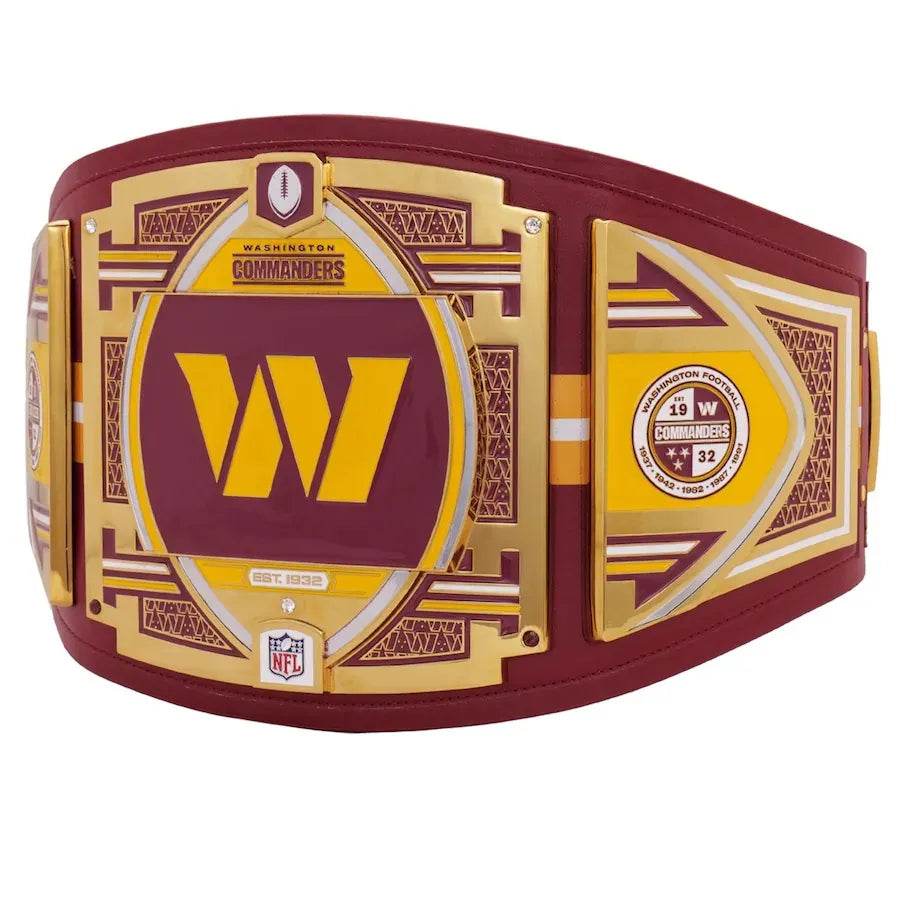 Washington Commanders WWE Legacy Title Belt Championship Belt WWF Belt