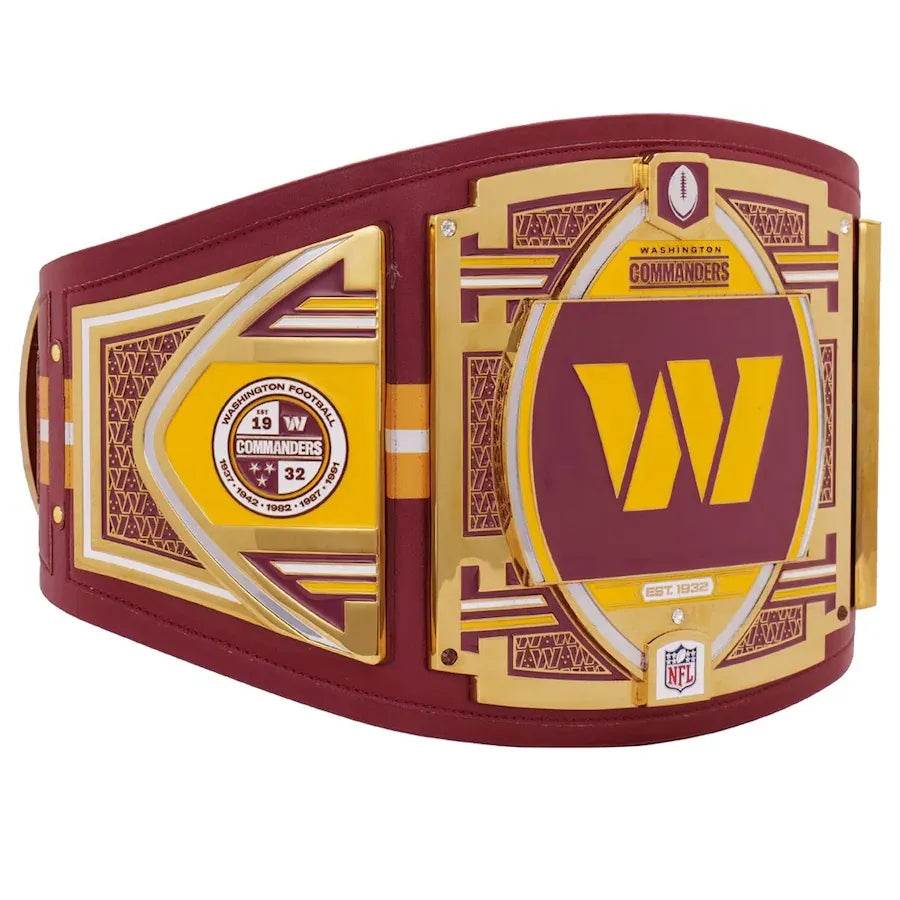 Washington Commanders WWE Legacy Title Belt Championship Belt WWF Belt