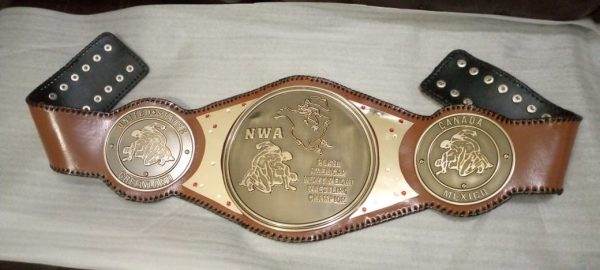 NWA North American Heavyweight Title Tri State Mid South Champion Belt Championship Belt WWF Belt