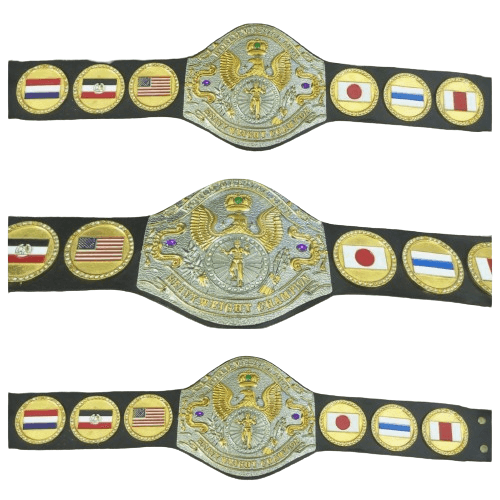 WWWF World Martial Arts Heavyweight Champion Belt Championship Belt WWF Belt