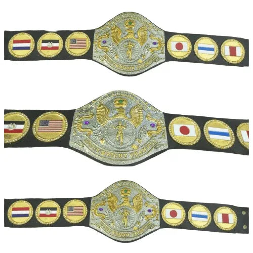 WWWF World Martial Arts Heavyweight Champion Belt Championship Belt WWF Belt