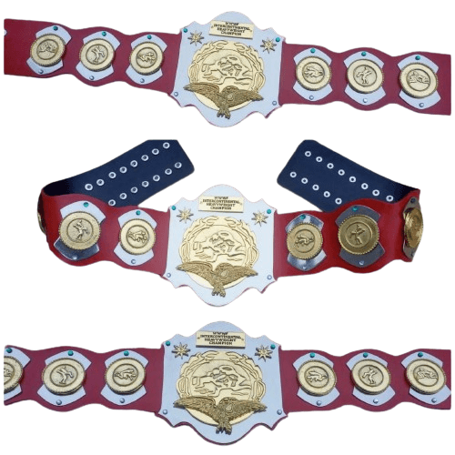 Wwwf Patterson Intercontinental Heavyweight Championship Title Belt Championship Belt WWF Belt