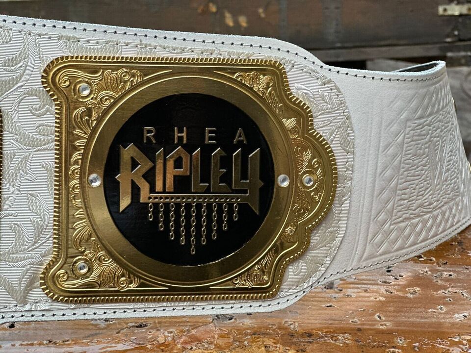 Womens World Heavyweight Championship Belt Wrestling Replica 2mm Brass adult
