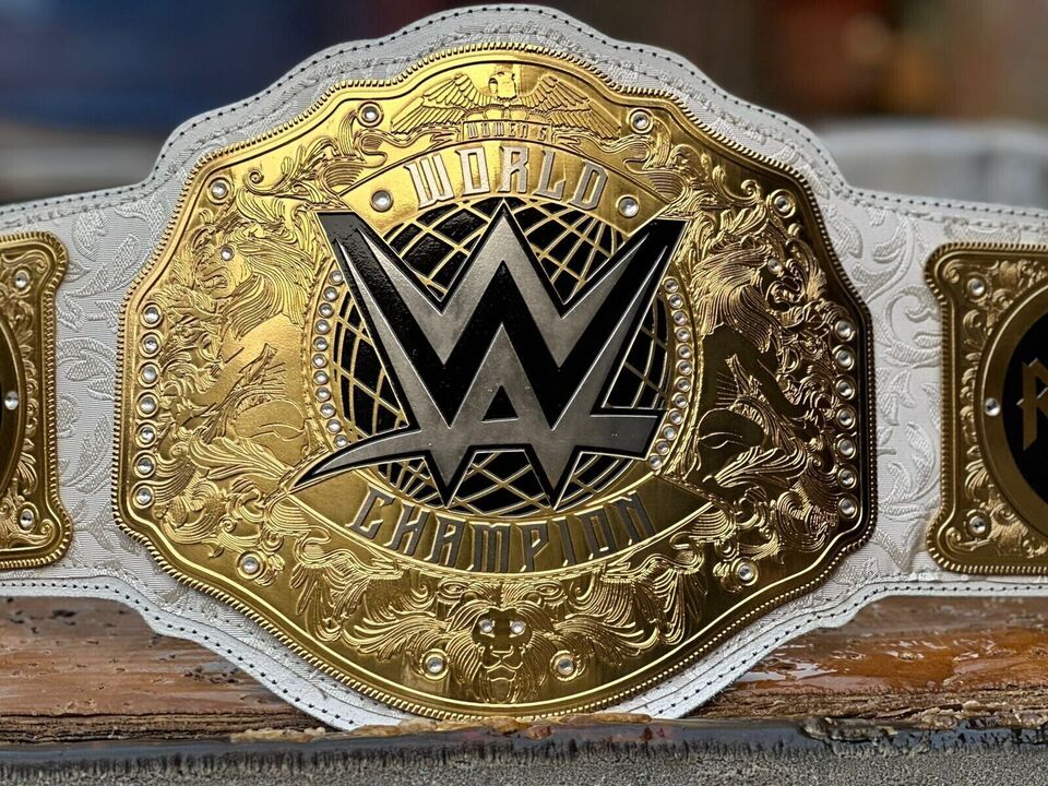 Womens World Heavyweight Championship Belt Wrestling Replica 2mm Brass adult