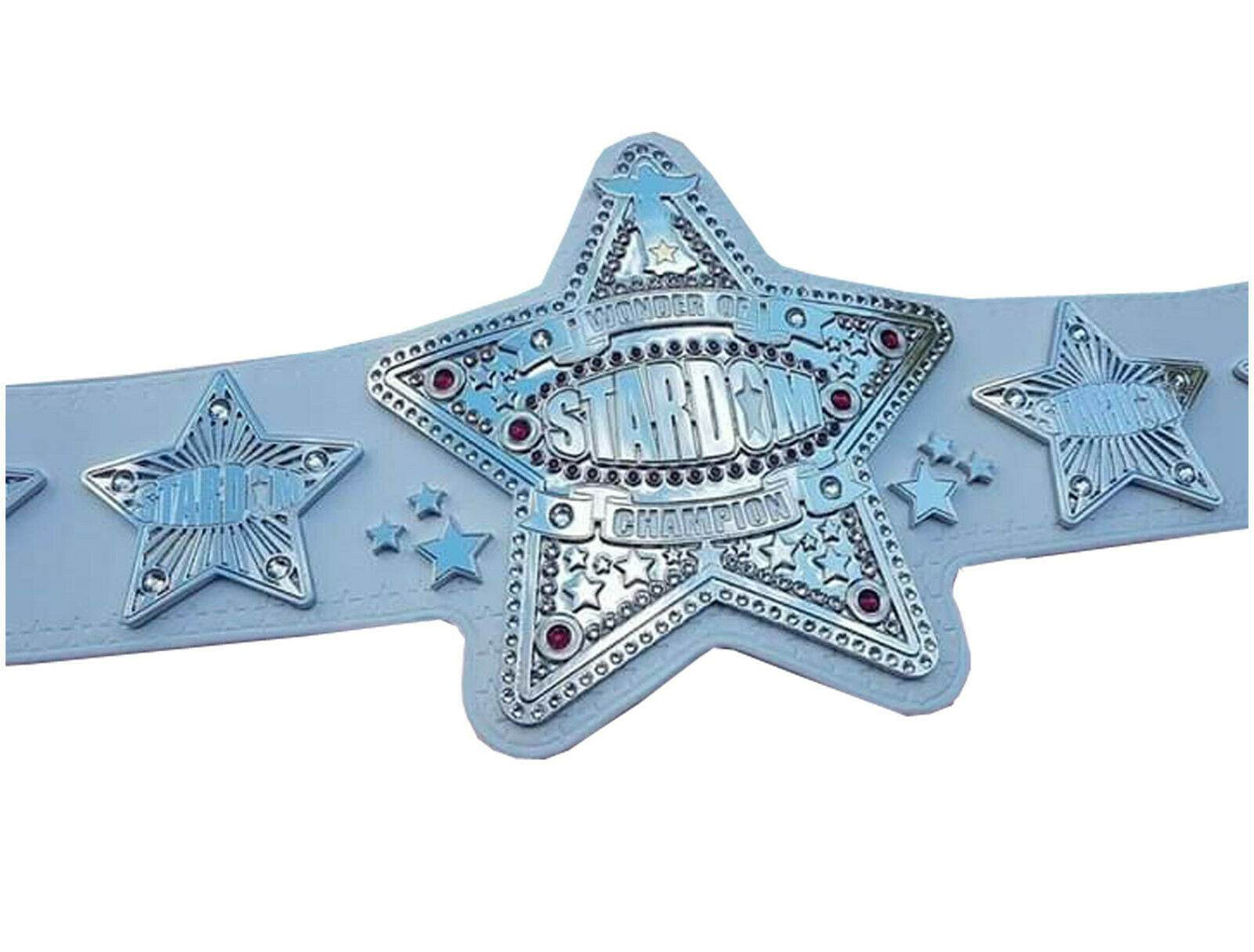 Wonder of Stardom Champion Wrestling Leather Belt Championship Belt WWF Belt