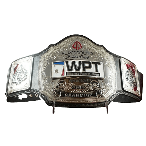 World Poker Tour Playground Poker Championship Belt Championship Belt WWF Belt