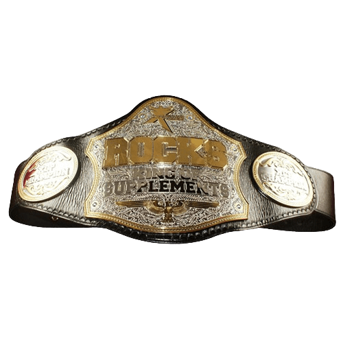 Xtreme Combat Rocks King of Supplements Championship Belt Championship Belt WWF Belt
