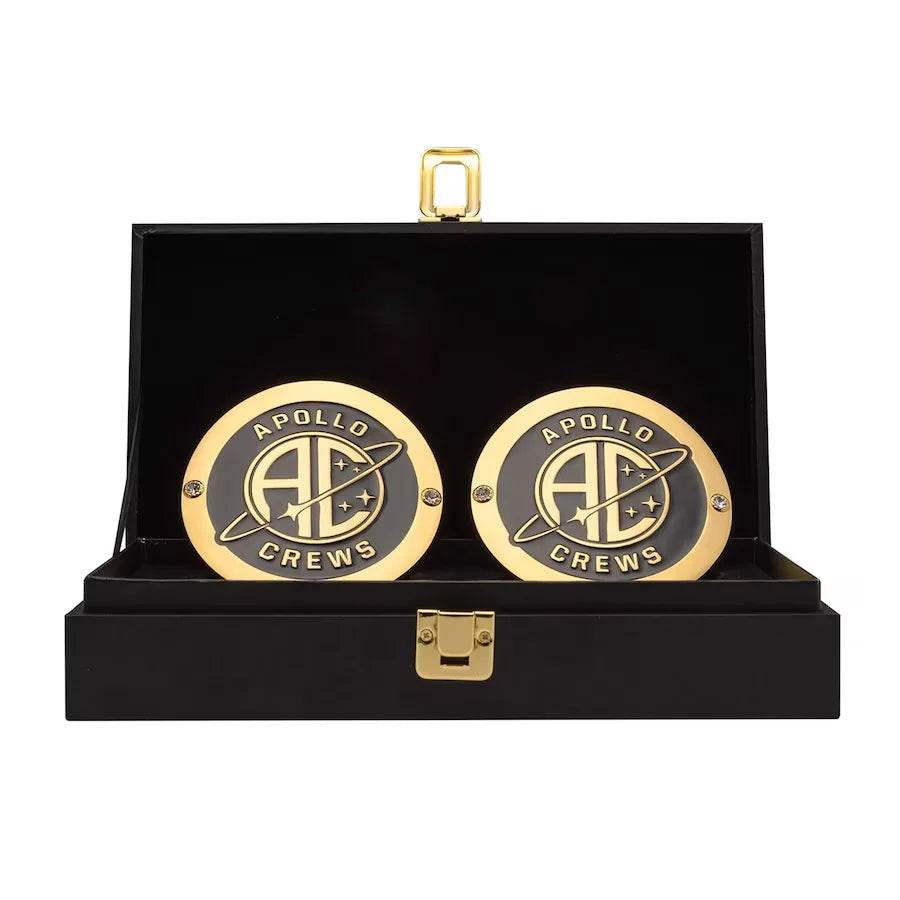 Apollo Crews Championship Replica Side Plate Box Set Championship Belt WWF Belt