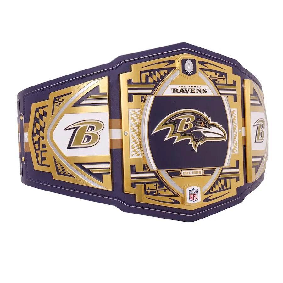 Baltimore Ravens WWE Legacy Title Belt Championship Belt WWF Belt