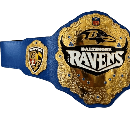 Baltimore Ravens NFL Championship Title Belt Championship Belt WWF Belt