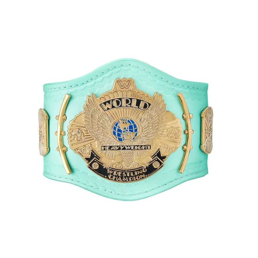 Blue WWE Winged Eagle Championship Mini Replica Title Belt Championship Belt WWF Belt