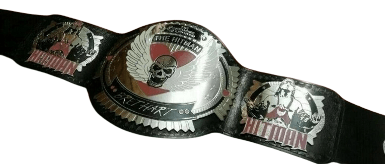 Bret Hart The Hitman Wrestling Championship Title Belt Championship Belt WWF Belt
